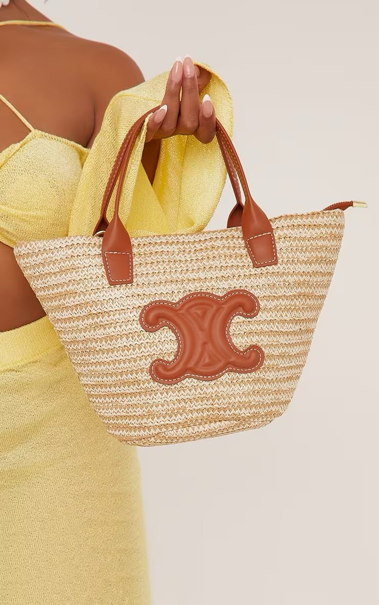 Tiana Stroh Beach Day Bag