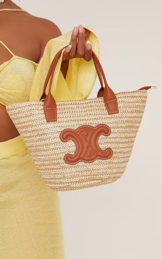 Tiana Stroh Beach Day Bag
