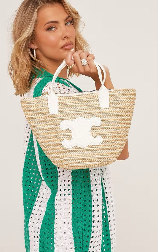 Tiana Stroh Beach Day Bag