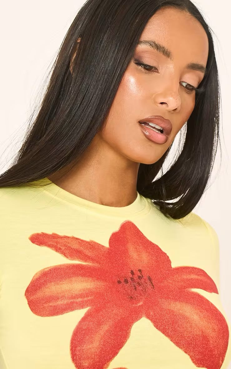 Tiana Flower T-Shirt